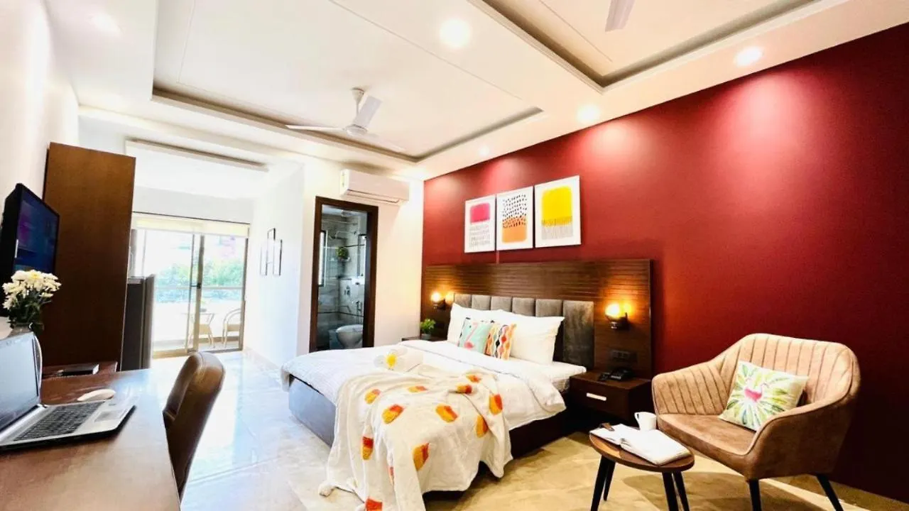 Bluo Studio3 Dlf Cybercity - Balcony, Gym Tt, Lift غورغاون